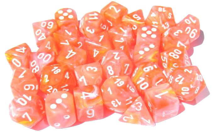 Lab Dice - Dahlia White CHX 30005